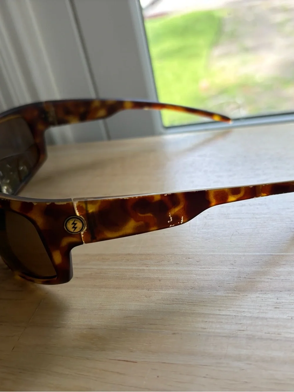 Electric Tech One XL Gloss Tortoise/Bronze Polarized Sunglasses